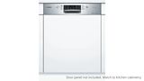 Serie | 4 semi-integrated dishwasher 60 cm Stainless steel SMI46GS01A SMI46GS01A-1
