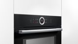 Series 8 Built-in compact oven with microwave function 60 x 45 cm Black CMG633BB1A CMG633BB1A-3