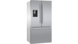 500 Series French Door Bottom Mount Refrigerator 36'' Brushed steel anti-fingerprint B36FD50SNS B36FD50SNS-1