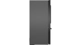 500 Series French Door Bottom Mount Refrigerator 36'' Brushed steel anti-fingerprint, Black stainless steel B36FD50SNB B36FD50SNB-9