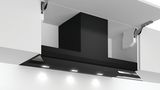 Series 6 Integrated Design Hood 90 cm clear glass black printed DBB97AM60A DBB97AM60A-1