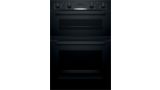 Serie | 4 Built-in double oven Black MBA534BB0A MBA534BB0A-1