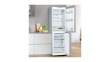 Series 2 Free-standing fridge-freezer with freezer at bottom 186 x 60 cm Stainless steel look KGN34NLEAG KGN34NLEAG-11