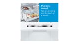 Series 4 Free-standing fridge-freezer with freezer at bottom 203 x 60 cm Inox-look KGN39VLEBG KGN39VLEBG-15