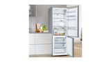 Series 4 Free-standing fridge-freezer with freezer at bottom 203 x 70 cm Stainless steel look KGN49XLEA KGN49XLEA-10