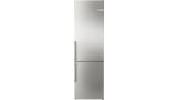 Series 4 Free-standing fridge-freezer with freezer at bottom 203 x 60 cm Brushed steel anti-fingerprint KGN39VICT KGN39VICT-1