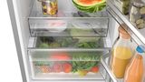 Series 4 Free-standing fridge-freezer with freezer at bottom 203 x 60 cm Brushed steel anti-fingerprint KGN39VICT KGN39VICT-7