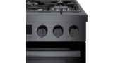 800 Series Dual Fuel Freestanding Range 30'' Black Stainless Steel HDS8045U HDS8045U-18