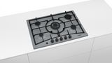 Serie 2 Placa de gas 70 cm Acero inoxidable PGQ7G5A90L PGQ7G5A90L-5