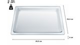 Multifunctionele glazen plaat voor oven 00468419 00468419-4