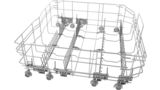 Lower crockery basket silver, 6 flip tines, stemware support, flip trays for single parts see 3VF5630NA/13 (page 7 exploded drawing) 20003053 20003053-2