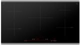 800 Series Induction Cooktop 36'' Black, surface mount with frame NIT8660SUC NIT8660SUC-1