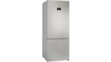 Serie 4 Alttan Donduruculu Buzdolabı 186 x 70 cm Kolay temizlenebilir Inox KGN55CIE0N KGN55CIE0N-1