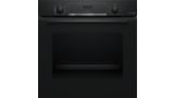 Serie 4 Multifunctionele oven met toegevoegde stoom 60 x 60 cm Zwart HRA4340B1 HRA4340B1-1