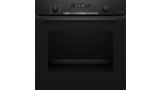 Serie 6 Multifunctionele oven met toegevoegde stoom 60 x 60 cm Zwart HRG4785B7 HRG4785B7-1