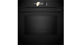 Serie 8 Einbau-Backofen mit Mikrowellenfunktion 60 x 60 cm Schwarz HMG978NB1 HMG978NB1-1