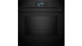 8系列 嵌入式微波烤箱（帶蒸氣輔助） 60 x 60 cm 極緻黑 HNG978QB1 HNG978QB1-1