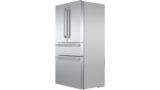 800 Series French Door Bottom Mount Refrigerator 36'' Brushed steel anti-fingerprint B36CL80SNS B36CL80SNS-16