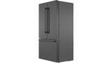 Série 800 Réfrigérateur à portes françaises congélateur en bas 36'' Acier inoxydable noir B36CT80SNB B36CT80SNB-13