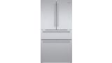 800 Series French Door Bottom Mount Refrigerator 36'' Brushed steel anti-fingerprint B36CL80SNS B36CL80SNS-1