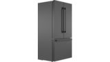800 Series French Door Bottom Mount Refrigerator 36'' Black stainless steel B36CT80SNB B36CT80SNB-18