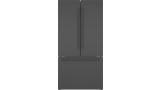 800 Series French Door Bottom Mount 36'' Black stainless steel B36CT80SNB B36CT80SNB-1