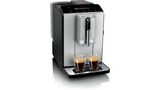 Series 2 Fully automatic coffee machine VeroCafe Silk Silver, Removable water tank TIE20301IN TIE20301IN-1