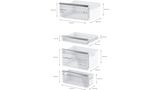Serie | 4 Built-in fridge-freezer with freezer at bottom 177.2 x 54.1 cm sliding hinge KIV86VS30G KIV86VS30G-5
