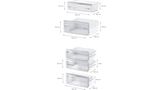 Serie 4 Inbouw koel-vriescombinatie 193.5 x 55.8 cm Vlakscharnier KIN96SFD0 KIN96SFD0-7