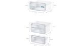B-vara -iQ300 Integrerad kyl/frys 177.2 x 54.1 cm Platta gångjärn KI87VVFE1-B KI87VVFE1-B-6