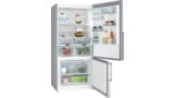 Serie 6 Frigorífico combinado de libre instalación 186 x 86 cm Acero antihuellas, Total No Frost KGN86AI41B KGN86AI41B-2