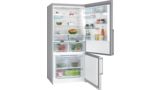 Serie 6 Alttan Donduruculu Buzdolabı 186 x 86 cm Kolay temizlenebilir Inox KGN86PIE0N KGN86PIE0N-2