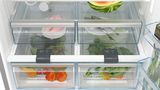 Serie 6 Frigorífico combinado de libre instalación 186 x 86 cm Acero antihuellas, Total No Frost KGN86AI41B KGN86AI41B-5