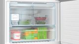 Serie 6 Frigorífico combinado de libre instalación 186 x 86 cm Acero antihuellas, Total No Frost KGN86AI41B KGN86AI41B-6