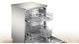 Seria 2 Mașina de spălat vase independentă 60 cm Silver Inox anti amprenta SMS25AI05E SMS25AI05E-4