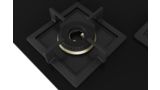 Series 6 Gas hob 75 cm Tempered glass, Black PND7B6F20I PND7B6F20I-4