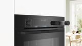Serie 6 Multifunctionele oven met toegevoegde stoom 60 x 60 cm Zwart HRG4785B7 HRG4785B7-3