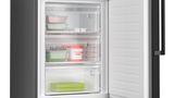 Series 4 free-standing fridge-freezer with freezer at bottom 203 x 60 cm Black stainless steel KGN39OXBT KGN39OXBT-6