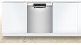 Serie 4 Underbyggd diskmaskin 60 cm Borstat stål med anti-fingerprint SMU46KI10S SMU46KI10S-2