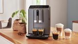Serie 2 Cafetera superautomática VeroCafe Diamond titanium metallic, Contenedor de agua TIE20504 TIE20504-6