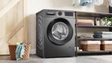 B-vara -Serie 6 Tvättmaskin, frontmatad 9 kg max. 1400 varv/min, Antracitgrå WGG244RFSNB WGG244RFSNB-6
