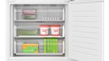 Séria 4 Zabudovateľná chladnička s mrazničkou dole ploché panty KBN96VFE0 KBN96VFE0-6