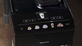 Helautomatisk kaffemaskin EQ500 classic Dagsljus silver, Pianosvart, Vattentank TP515R01 TP515R01-3