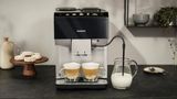 Helautomatisk kaffemaskin EQ500 classic Dagsljus silver, Pianosvart, Vattentank TP515R01 TP515R01-5