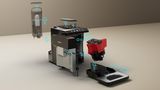 Helautomatisk kaffemaskin EQ500 classic Dagsljus silver, Pianosvart, Vattentank TP515R01 TP515R01-8