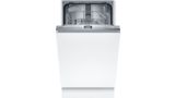 Bosch Serie 4 SPH4EKX24E lavavajilla Completamente integrado 10 cubiertos D