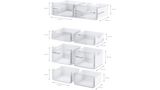 Série 4 Réfrigérateur multi-portes congélateur en bas 183 x 90.5 cm Inox anti trace de doigts KFN96VPEA KFN96VPEA-11