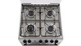 Serie 4 Cocina de gas de libre instalación PRO445-B IX Gris claro HSG45I21SE HSG45I21SE-4