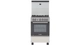 Serie 4 Cocina de gas de libre instalación PRO445-B IX Gris claro HSG45I21SE HSG45I21SE-1