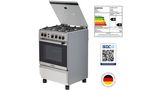 Serie 4 Cocina de gas de libre instalación PRO449 IX Acero inoxidable HSG45I22SE HSG45I22SE-7